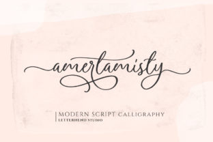 Amerta Misty Script Font for Web Design