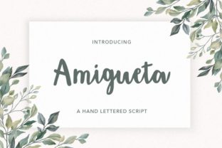 Amigueta Script: A Versatile Font for Creative Projects