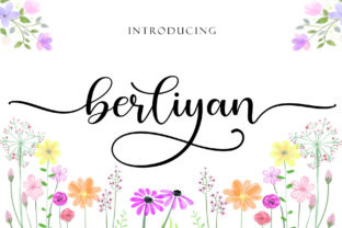 Berliyan Script Font Review for Boutique Branding