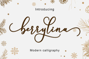 Berrylina Script Font: Elevating Handmade Labels