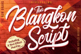 Blangkon Script Font: Elevating Campaign Visuals
