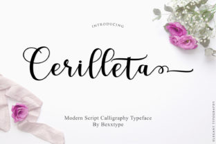 Cerilleta Script Font for Upscale Web Design