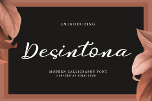 Desintona Script Font: A Web Designer’s Layout Review