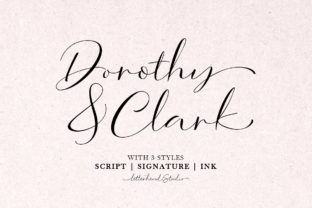 Dorothy Clark Script Font for Modern Web Design
