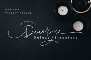 Drunkgun Script Font Review for Luxury Campaigns