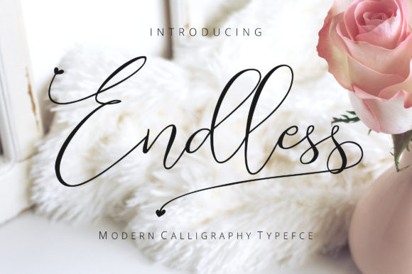 Endless Script Font for Handmade Products