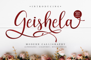 Geishela Script: A Font for Elegant Branding