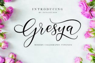 Gresya Script Font: Elevating Editorial Design