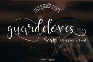 Guardeloves Script Font for Chic Campaign Design