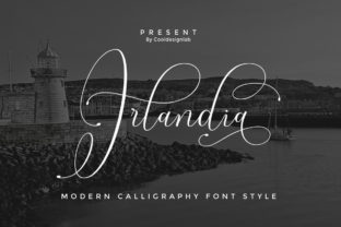 Irlandia Script Font: Elevating Digital Brand Layouts