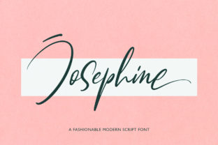 Josephine Script Font for Handmade Products