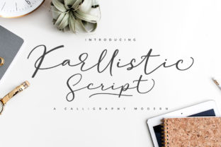 Karllistic Script Font: Elevating Editorial Layouts