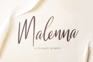 Malenna Script Font: Elevating Editorial Layouts