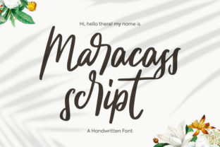 Maracass Script Font for Modern Campaign Visuals