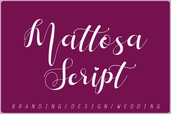 Mattosa Script Font: A Web Designer’s Layout Review