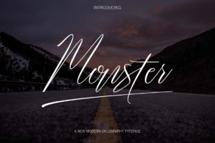Monster Script Font Review: Elegant Calligraphy for Branding