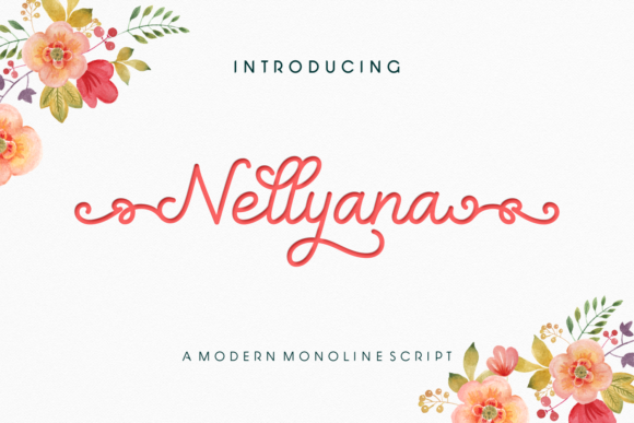 Nellyana Script Font: A Modern Typeface for Branding