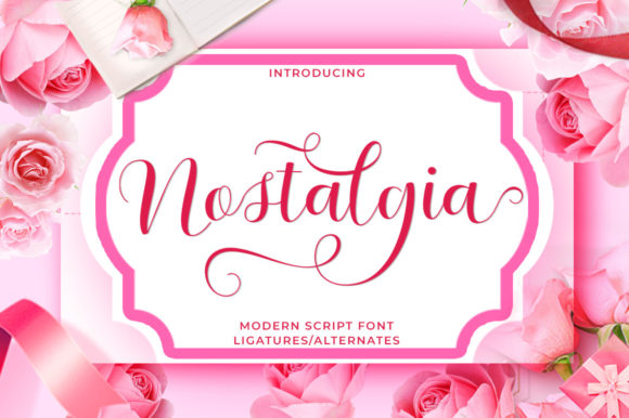 Nostalgia Script Font: A Web Designer’s Layout Review