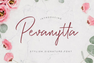 Pevanytta Script Font for Modern Web Design