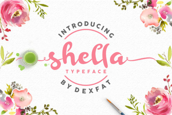 Shella Script Font: Elevating Editorial Layouts