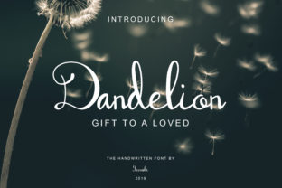 Transform Your Brand with Dandelion Script Font
