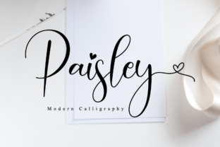 Transform Your Brand with Paisley Script: A Font for Elegance