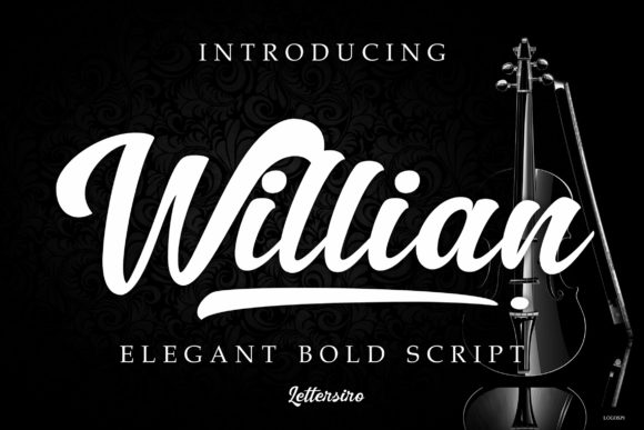 Willian Script Font for Handmade Products and Branding